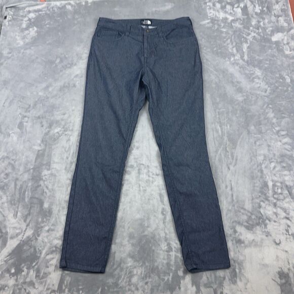 The North Face Pants - The North Face Tungsted Pants Women's 2 Blue Dark Wash Stretch Mid Rise Hiking